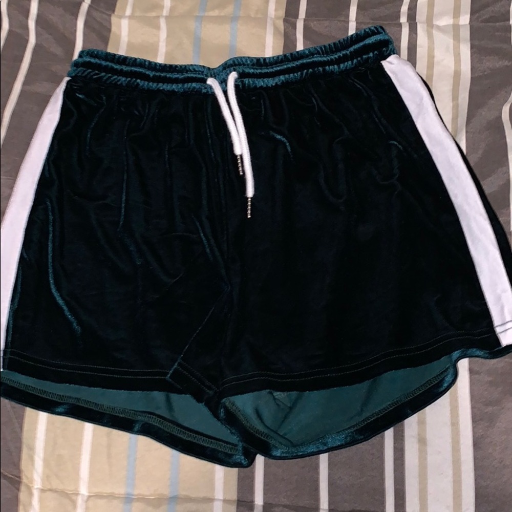 Suede shorts